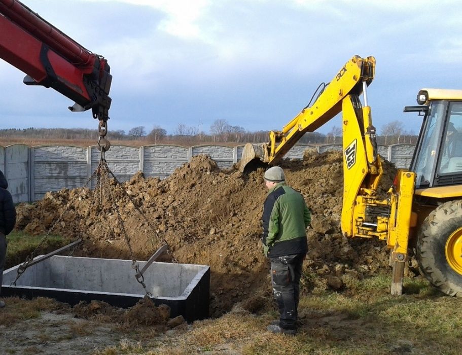 Szamba betonowe z Wykopem, Zbiornik na szambo jednokomorowy + WYKOP