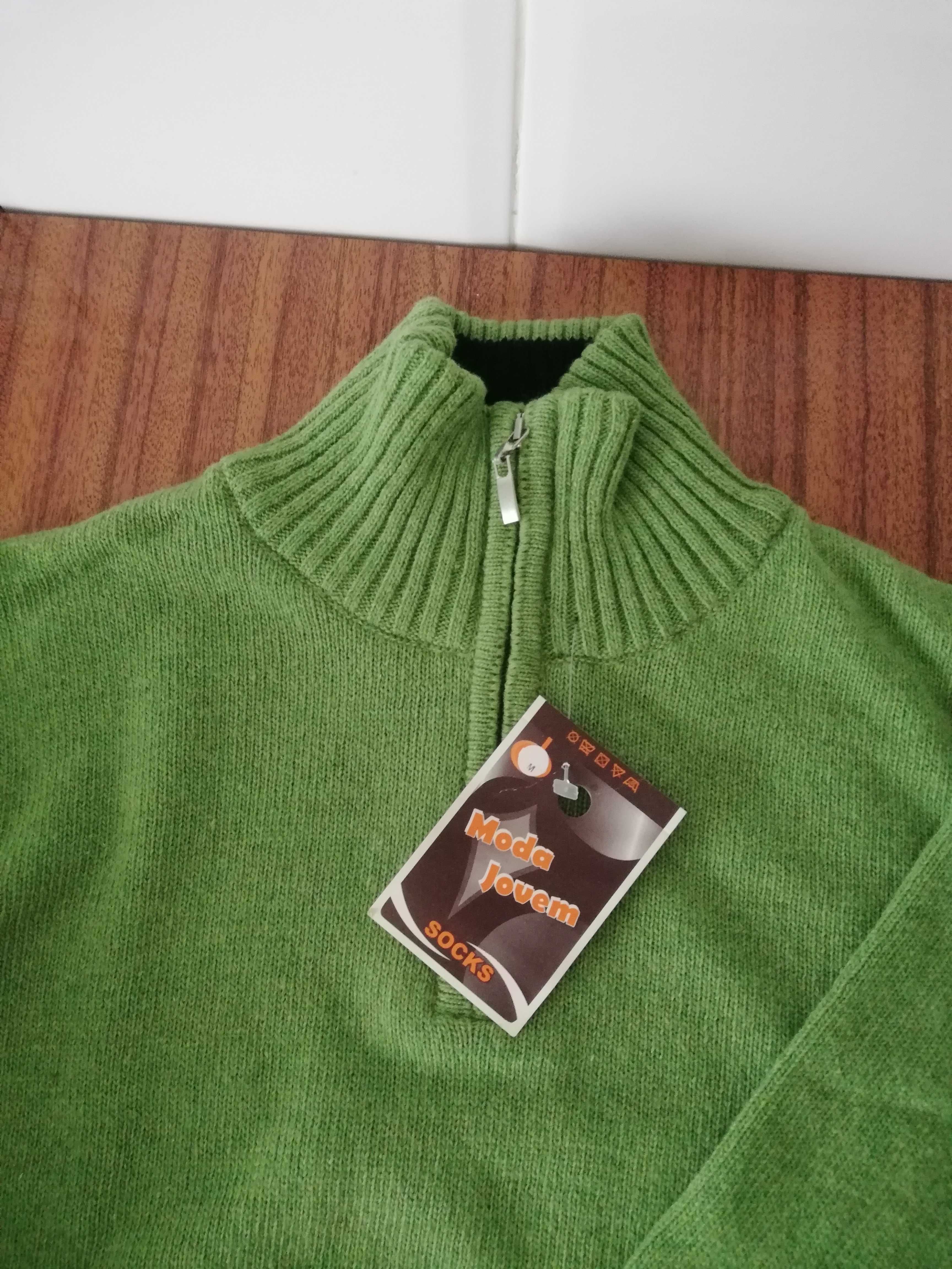 Pullover (verde alface)