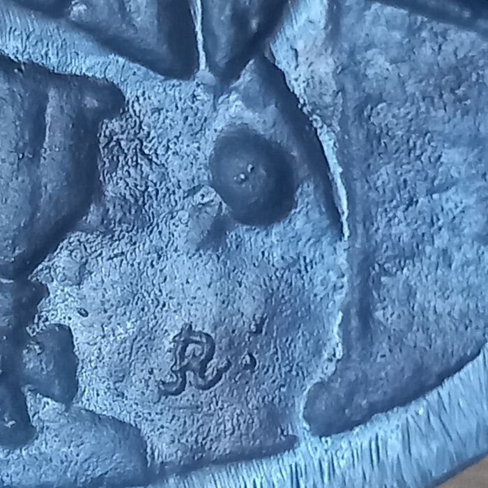 Płaskorzeźby Józefa Piłsudskiego sygnowana brąz