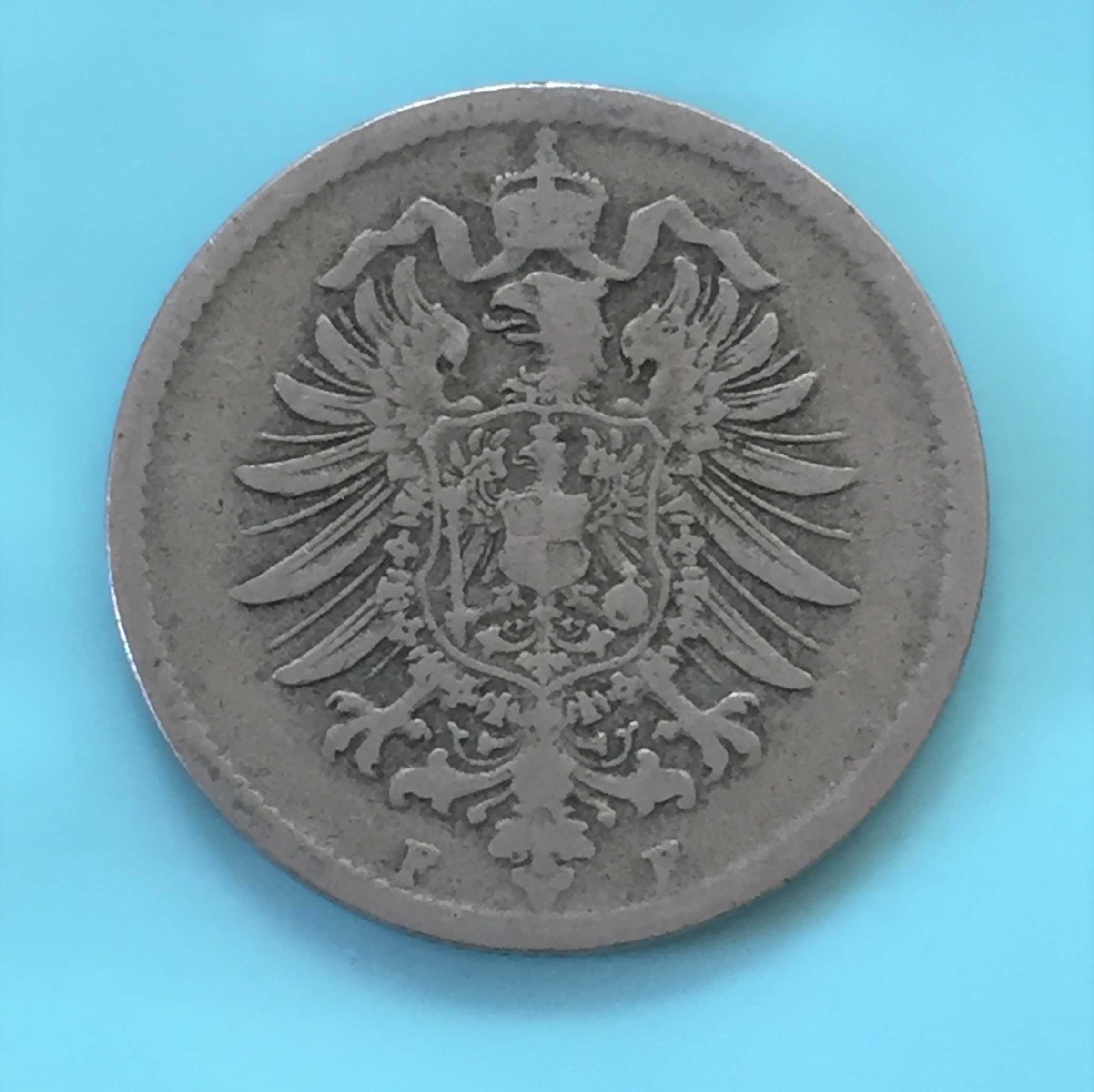 Alemanha - 10 Pfennig 1874-F