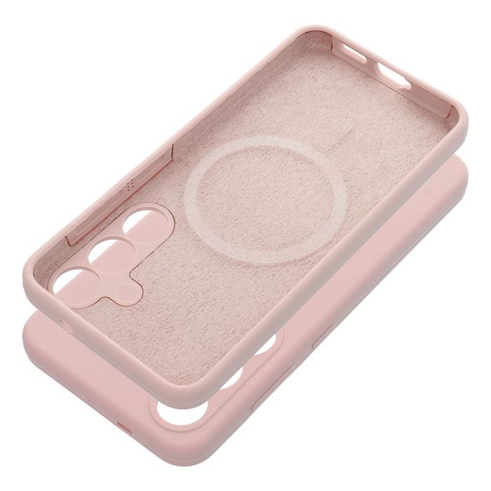 SAMSUNG Etui S25 Ultra pudrowy róż
