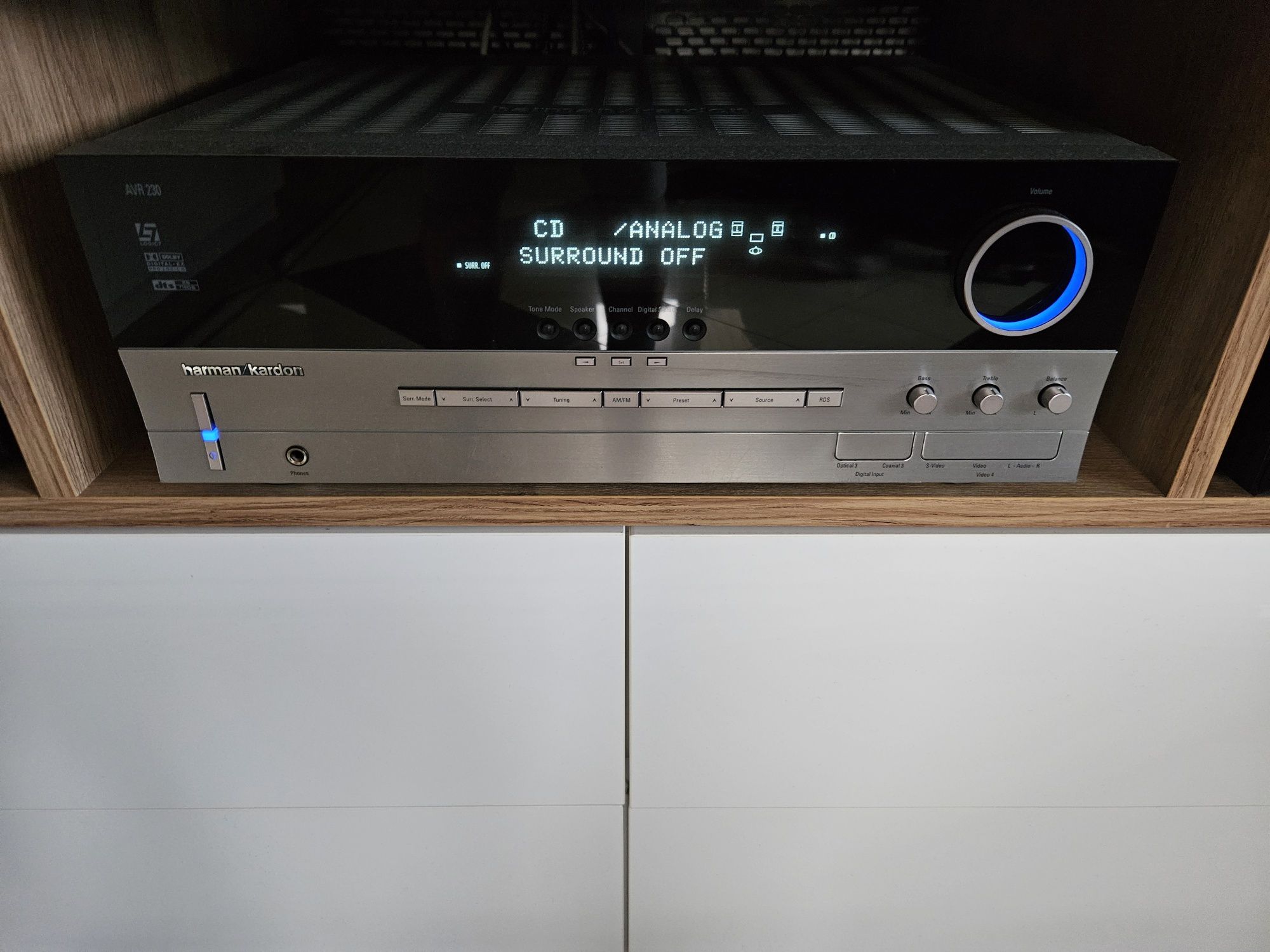 Amplituner harman kardon avr230 stan igła oryginalny pilot