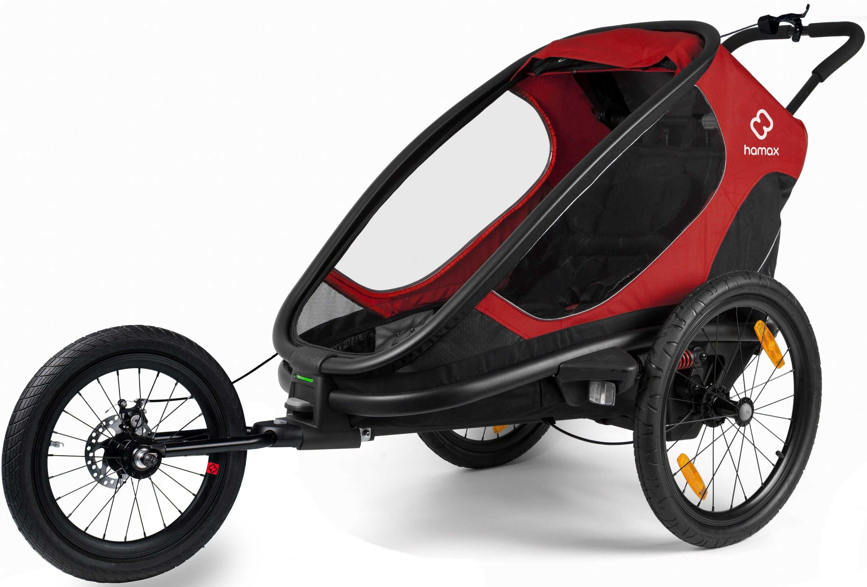 Przyczepka rowerowa HAMAX OUTBACK ONE z przechowywaniem