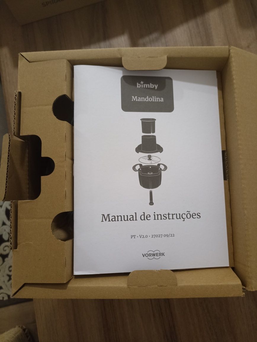 Conjunto instrumentos Bimby: Mandolina + Spiralizer + Sensor