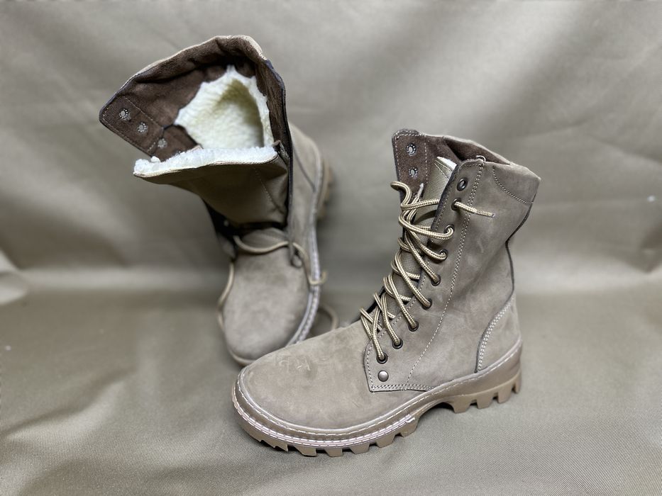 Берці зимові хутро штучне натуральне утеплювач Gore-Tex 40-46 Розн