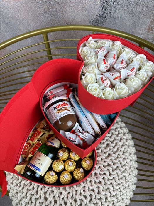 ‼️ЕСТЬ Самовывоз‼️Подарочный бокс со сладостями/ Подарок девушке/жене