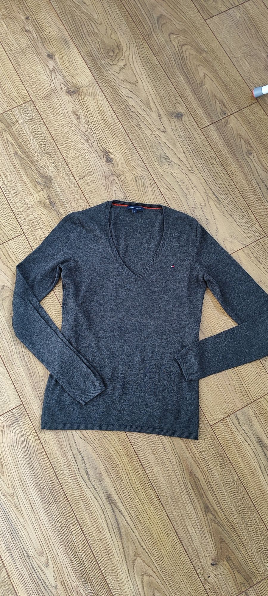 Sweter szary Tommy Hilfiger s 36