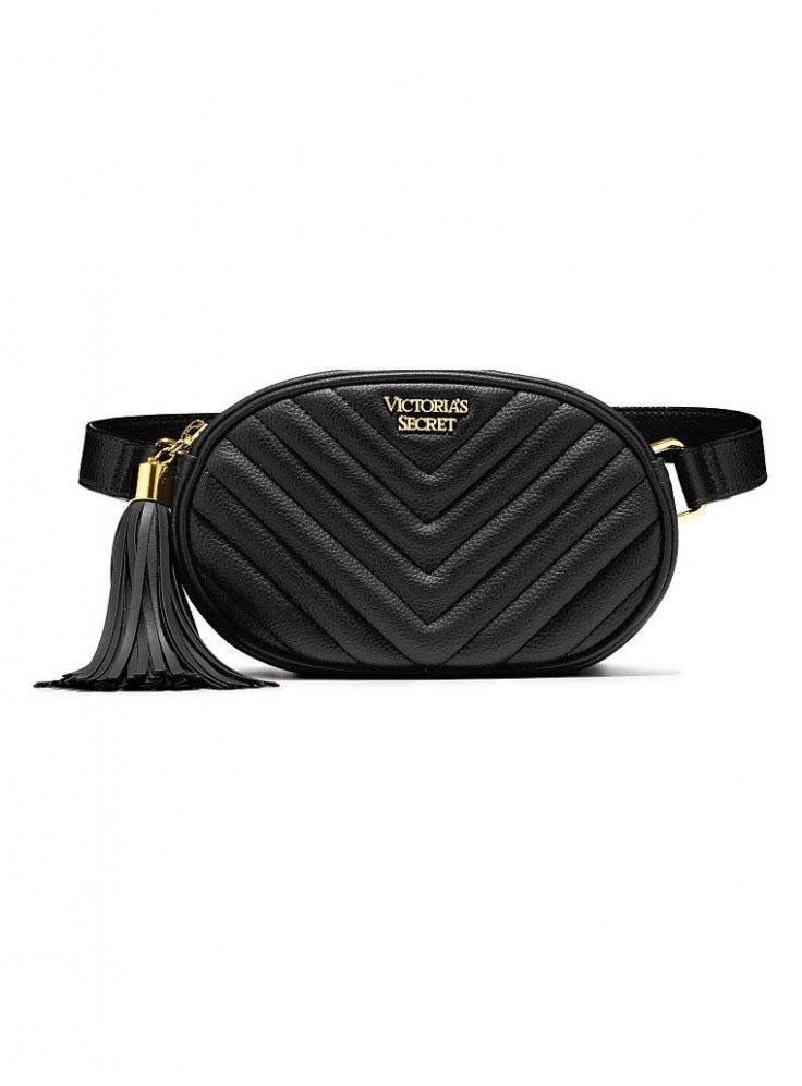 Поясна сумка Victoria’s Secret V-Quilt oval black