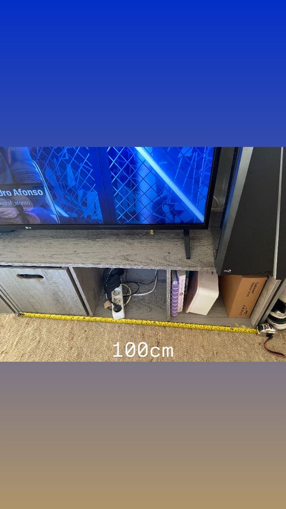 Movel sala usado para tv