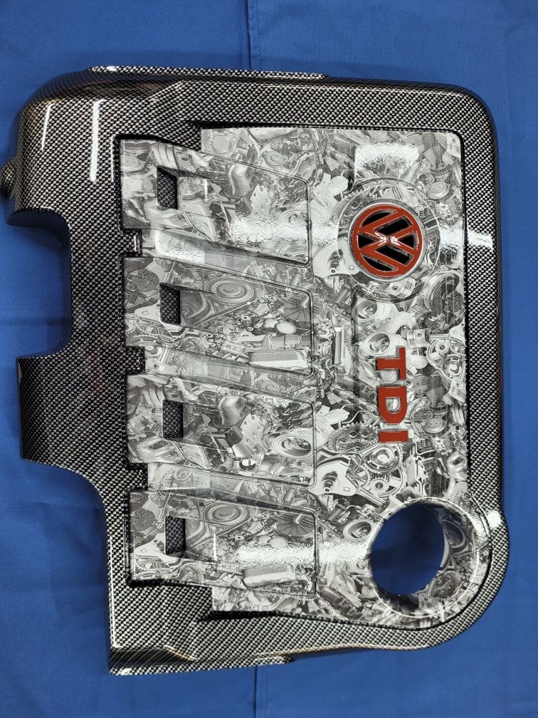 Pokrywa osłona silnika Passat B7 2.0TDI, Tiguan , HYDROGRAFIKA