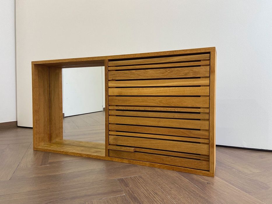 Armário de casa de banho com espelho