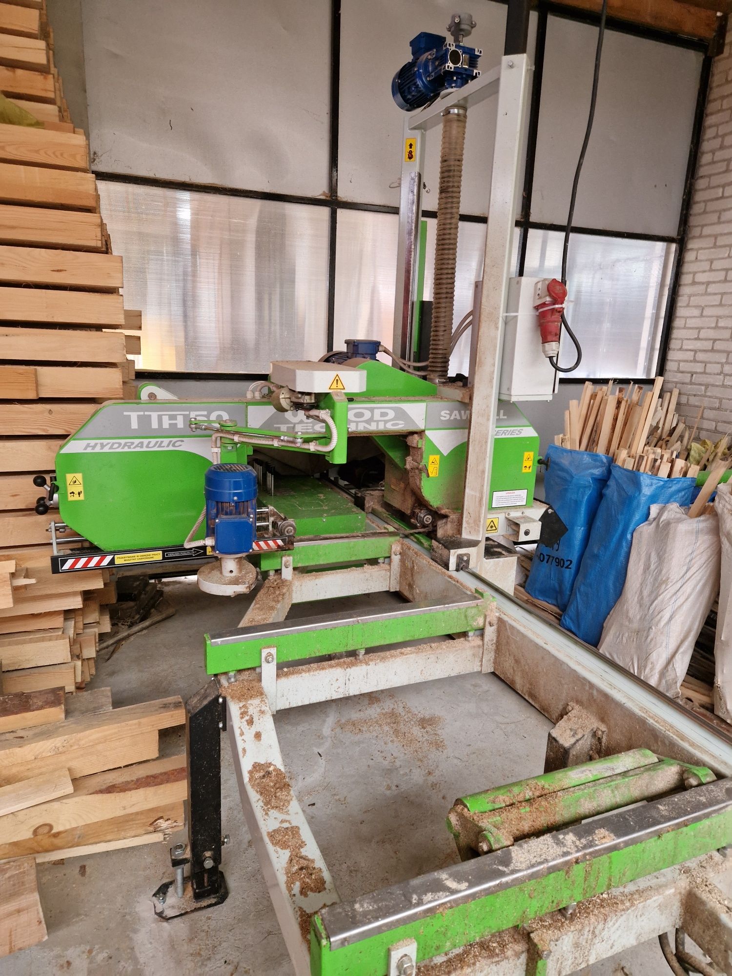 Wood mizer wood technic tth 50 trak tasmowy