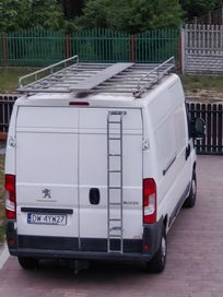 Bagażnik dachowy z drabinka do ducato boxer jumper