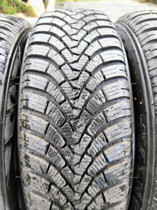 Felgi stalowe R14 4x100 opony zimowe Falken 165/55/R14 7.5mm zeszłyrok