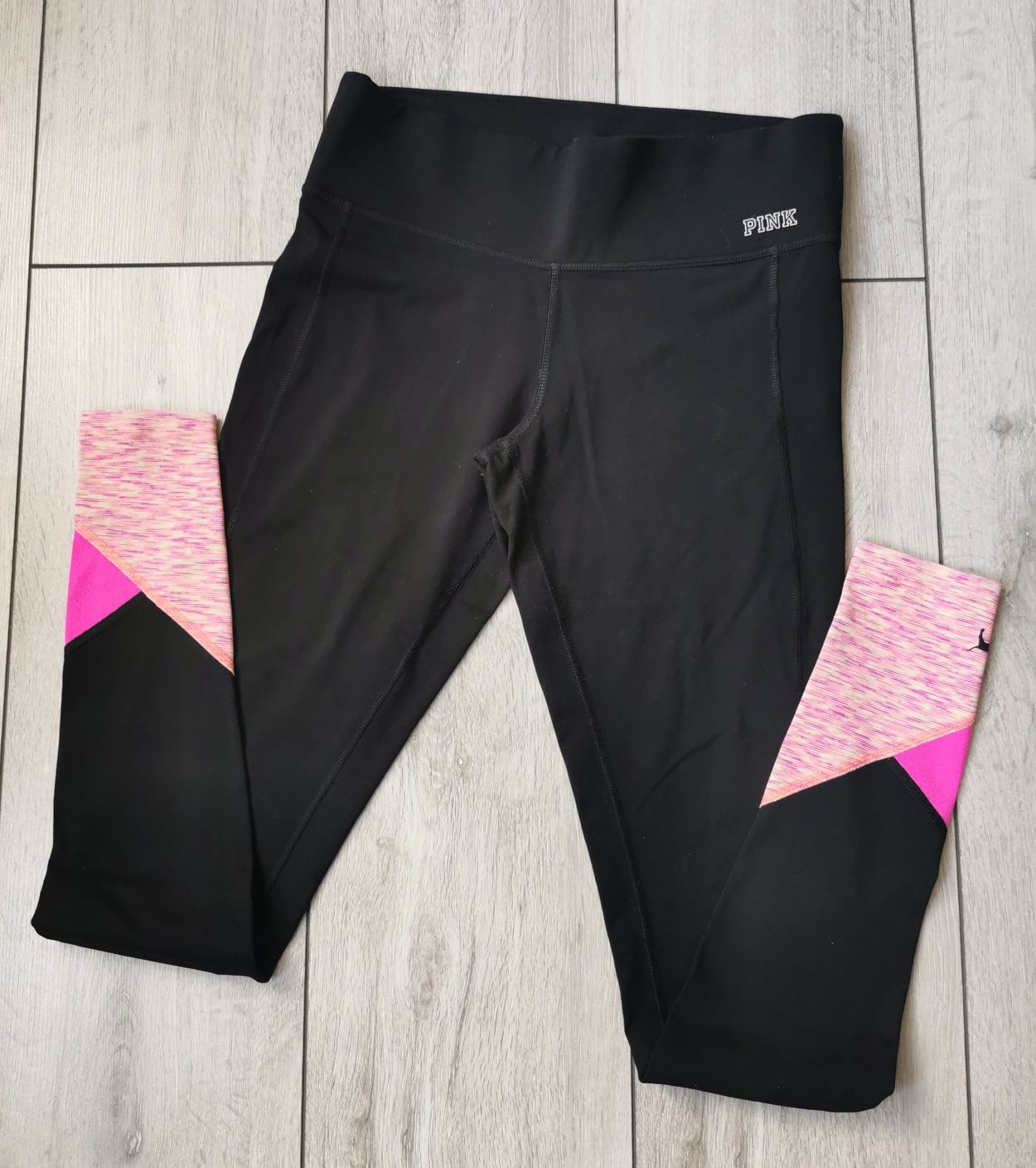 Legginsy sportowe Victoria's Secret Pink Yoga XS 34 S 36 sport leggins