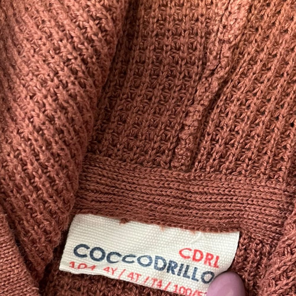 Bluza sweter Coccodrillo rozm.104