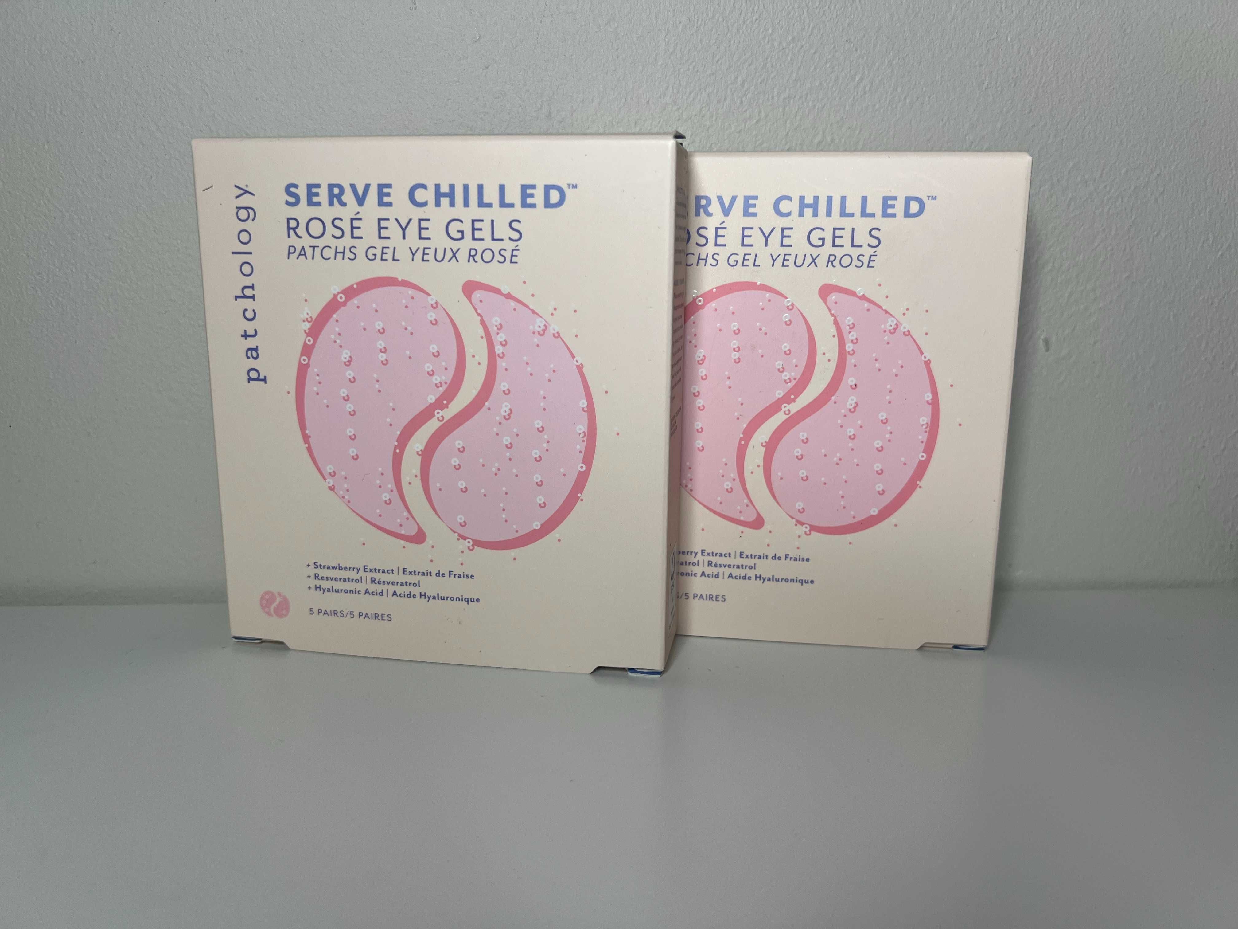 PATCHOLOGY Serve Chilled – Żelowe płatki pod oczy rosé nowe 10szt