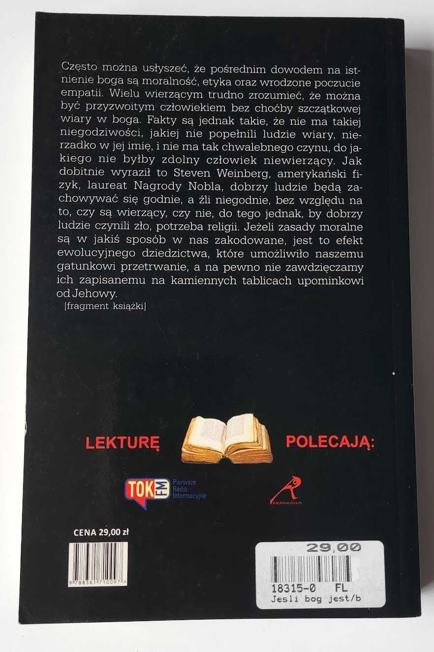 WYPRZEDAŻ Paweł Michalak - Jeśli bóg jest