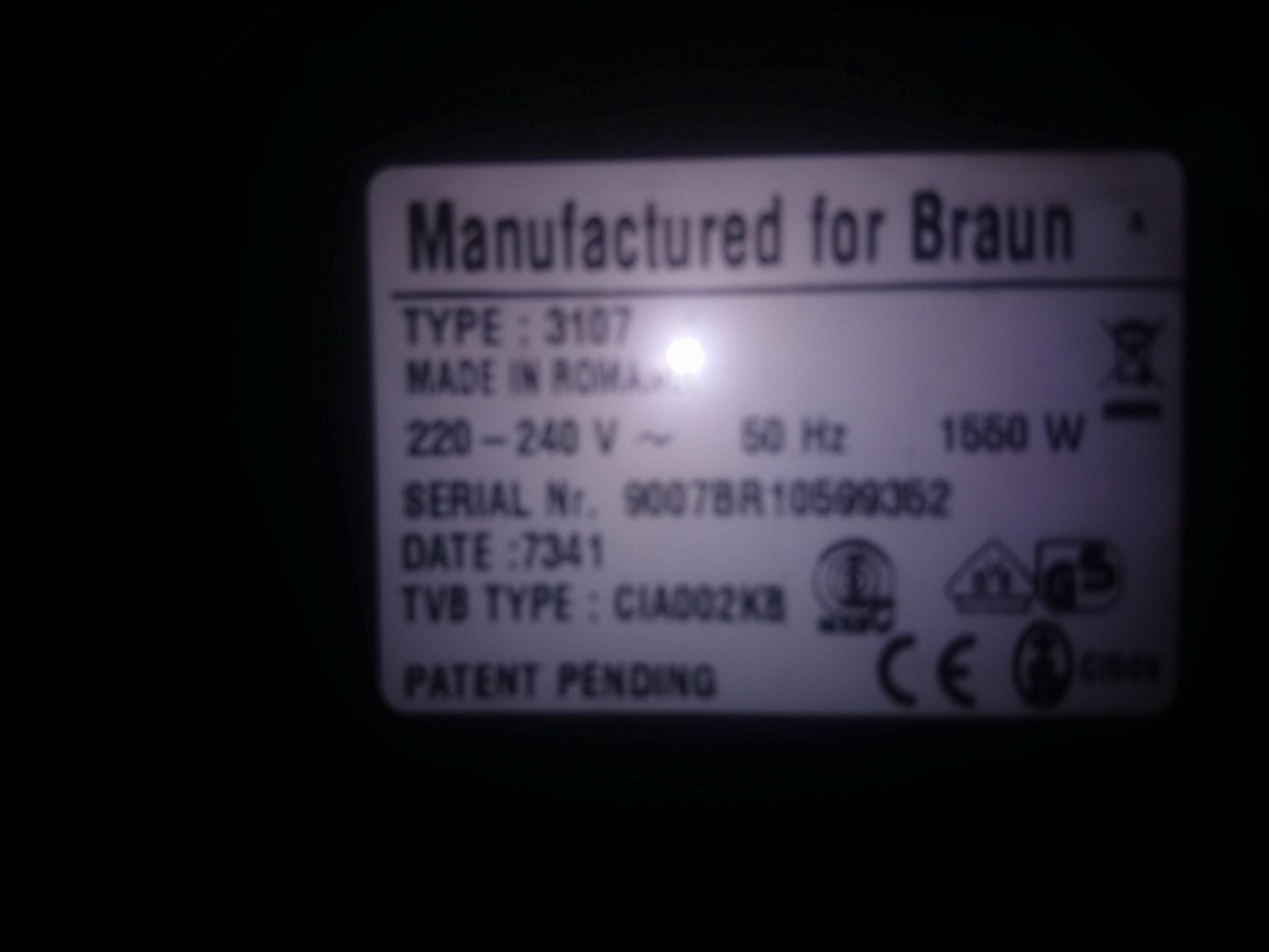 Ekspres BRAUN Tassimo 3107
