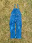 Vintage spodnie ogrodniczki jeans Levis 209 granatowy workwear 34x34