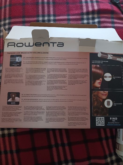 Escova rotativa rowenta seminova