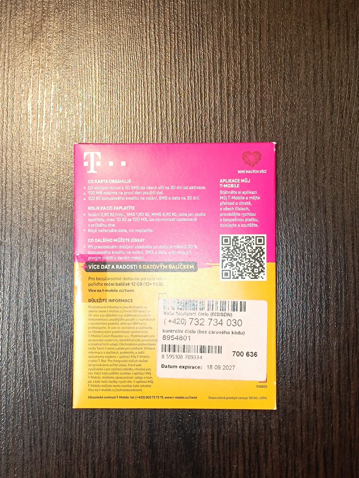Anonimowe Karty sim  Gotowe czeskie karty SIM bez rejestracji