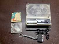 Magnetofon szpulowy Geloso G570 oldschool mikrofon