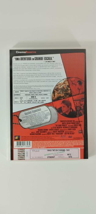 Yang Tsé em Chamas - Steve McQueen - DVD 2 discos