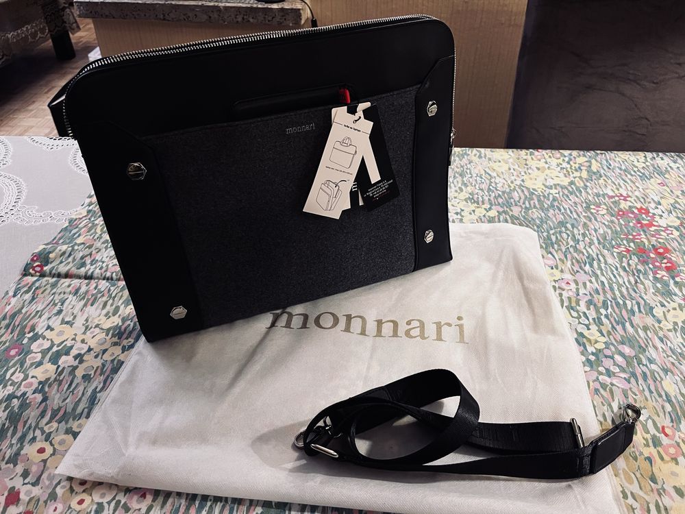 Monnari Bag A340 torba na laptopa filcowy panel