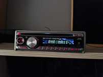 Radio do auta JVC 100% sprawne kompletny zestaw.