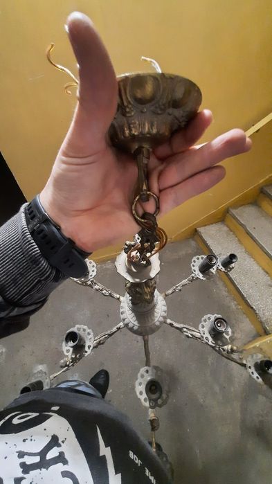 Żerandol 2 rzędy 12 żarówek