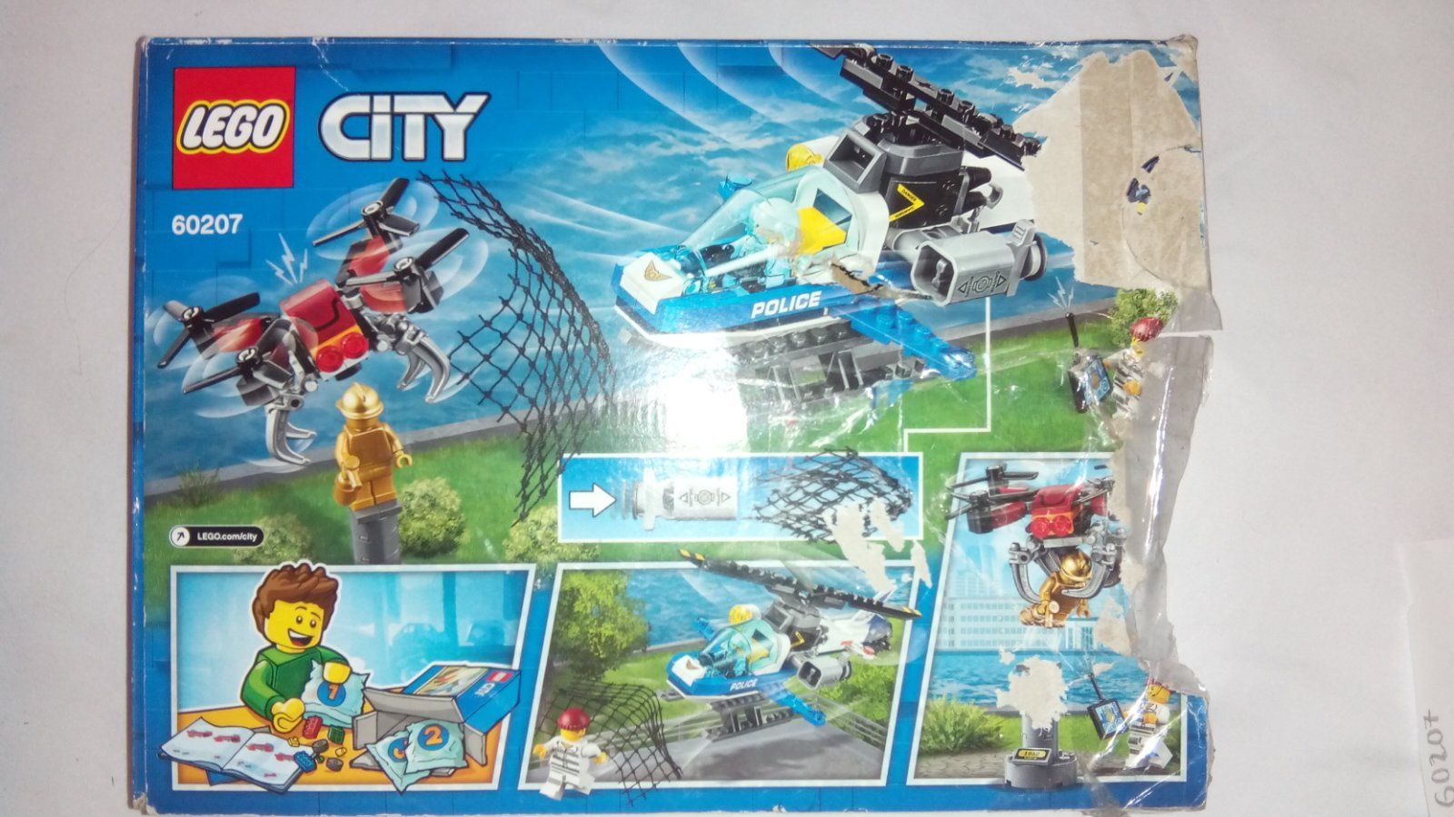 Конструктор лего lego сити city 60207