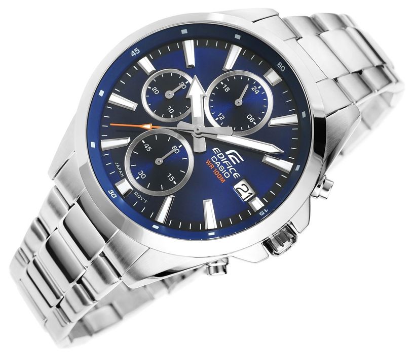 zegarek męski casio edifice efv-560d-2avuef 10 bar + box