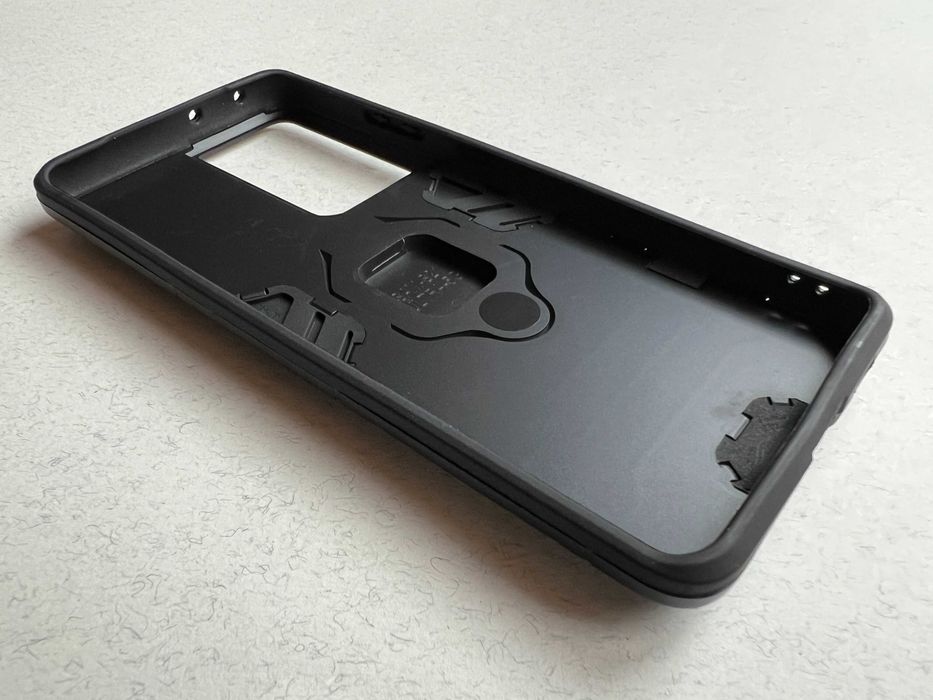 Samsung Galaxy S21 Ultra чохол Iron Grip підставка чорний пластик