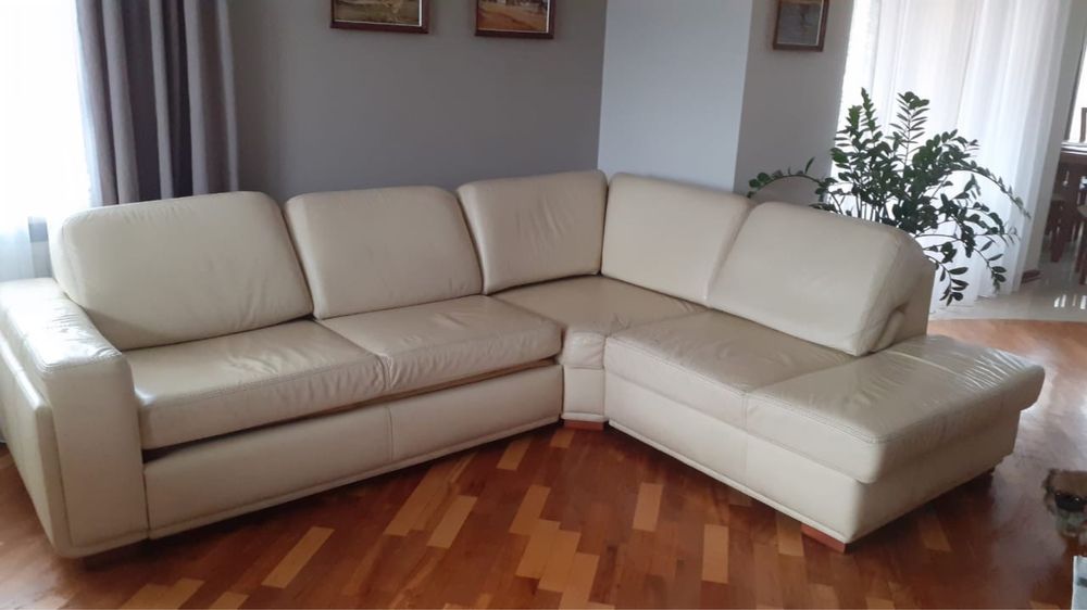 Narożnik z funkcją spania Etap Sofa / skóra - TRANSPORT