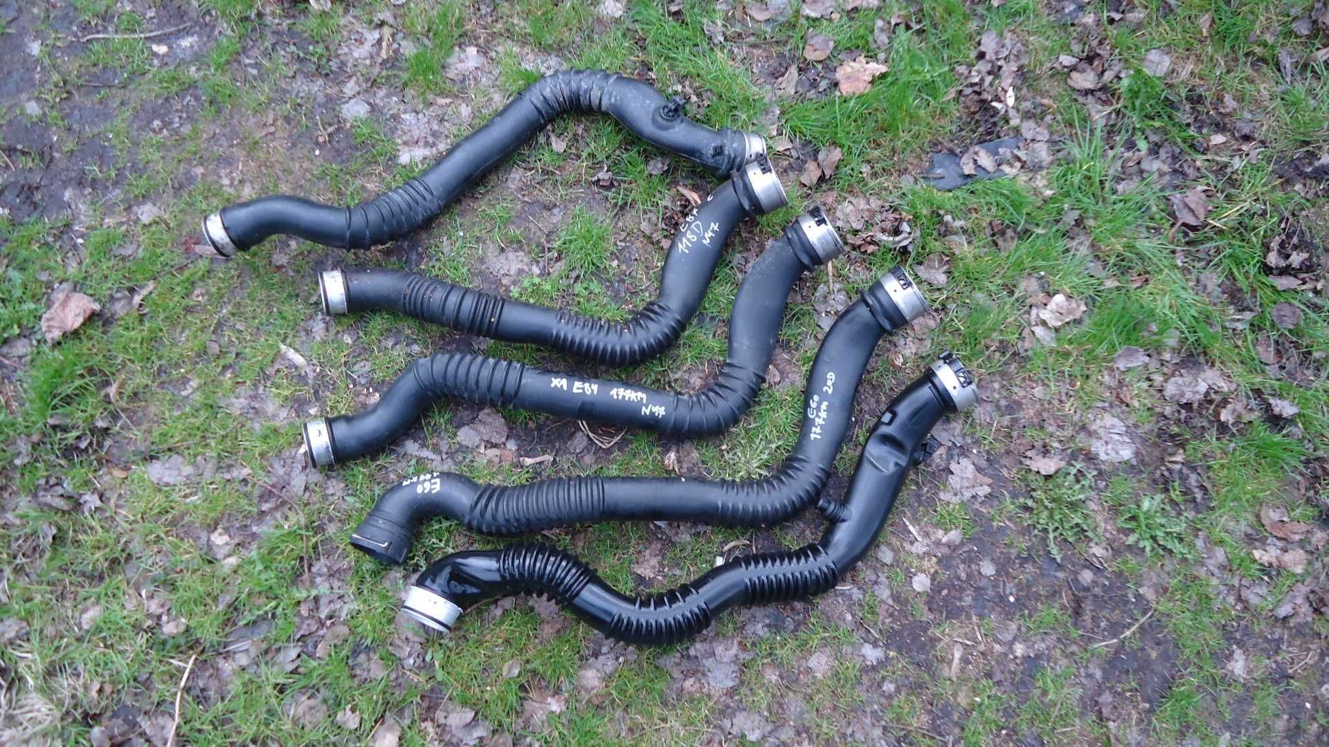 Rura wąż przewód Intercoolera BMW e84 e83 e90 e87 e60 X1 X3 N47 2.0d