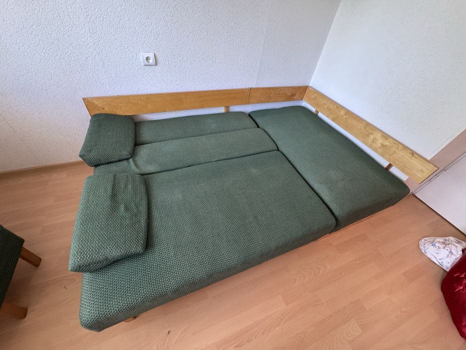 Narożnik zielony PRL