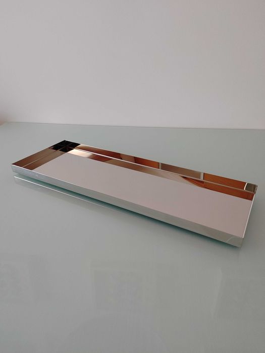 Tabuleiro metal cromado Cooee Design