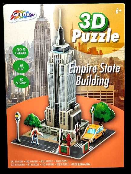 Piankowe puzzle 3D Empire State Building
