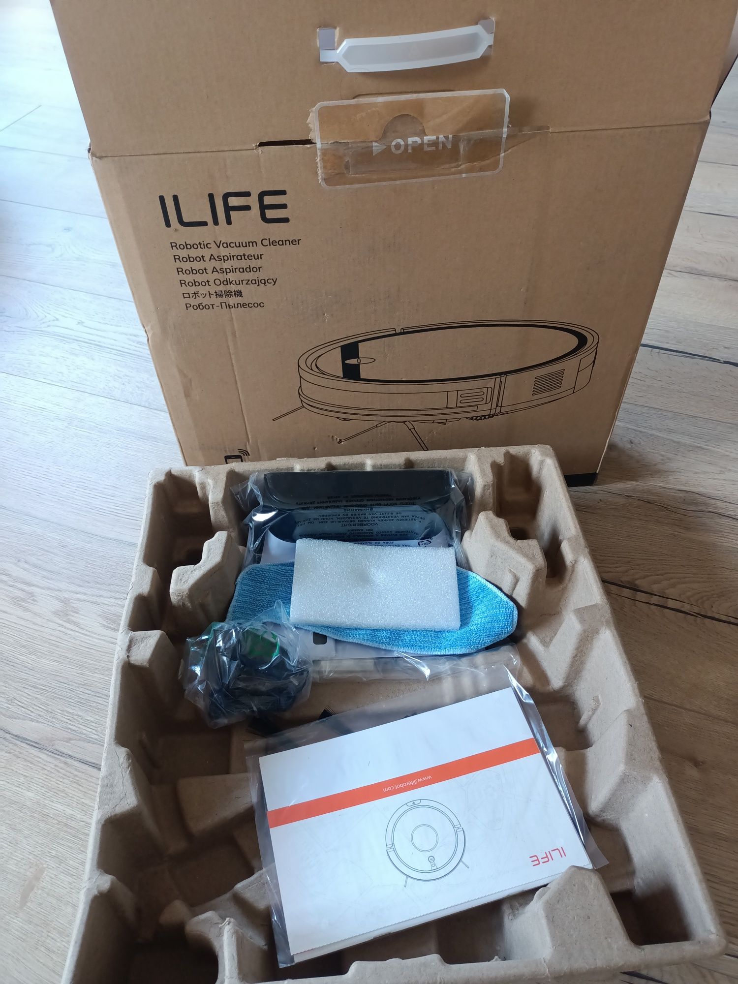 Ilife V3X Robot odkurzacz mop 2w1