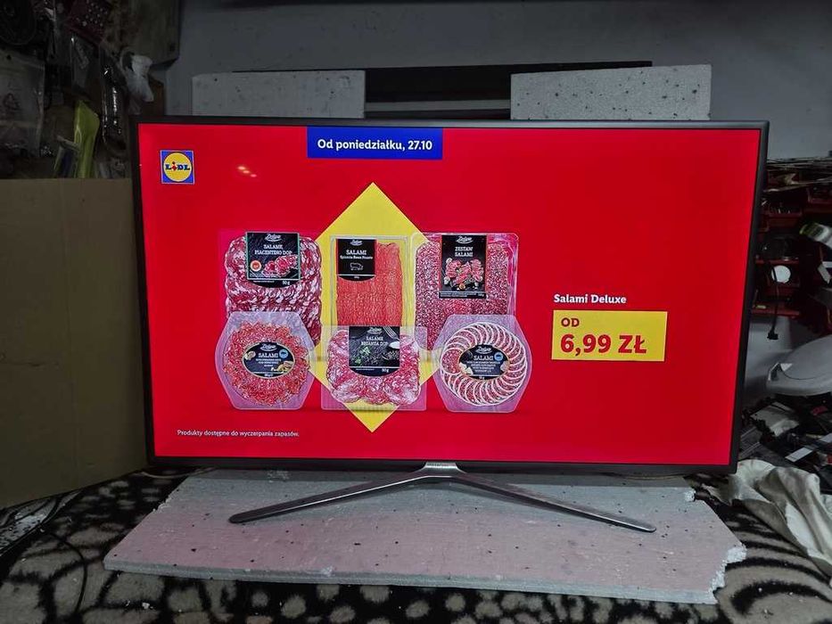 TV LED SAMSUNG 49 cali , Smart , wi-fi - dvbt2 hevc