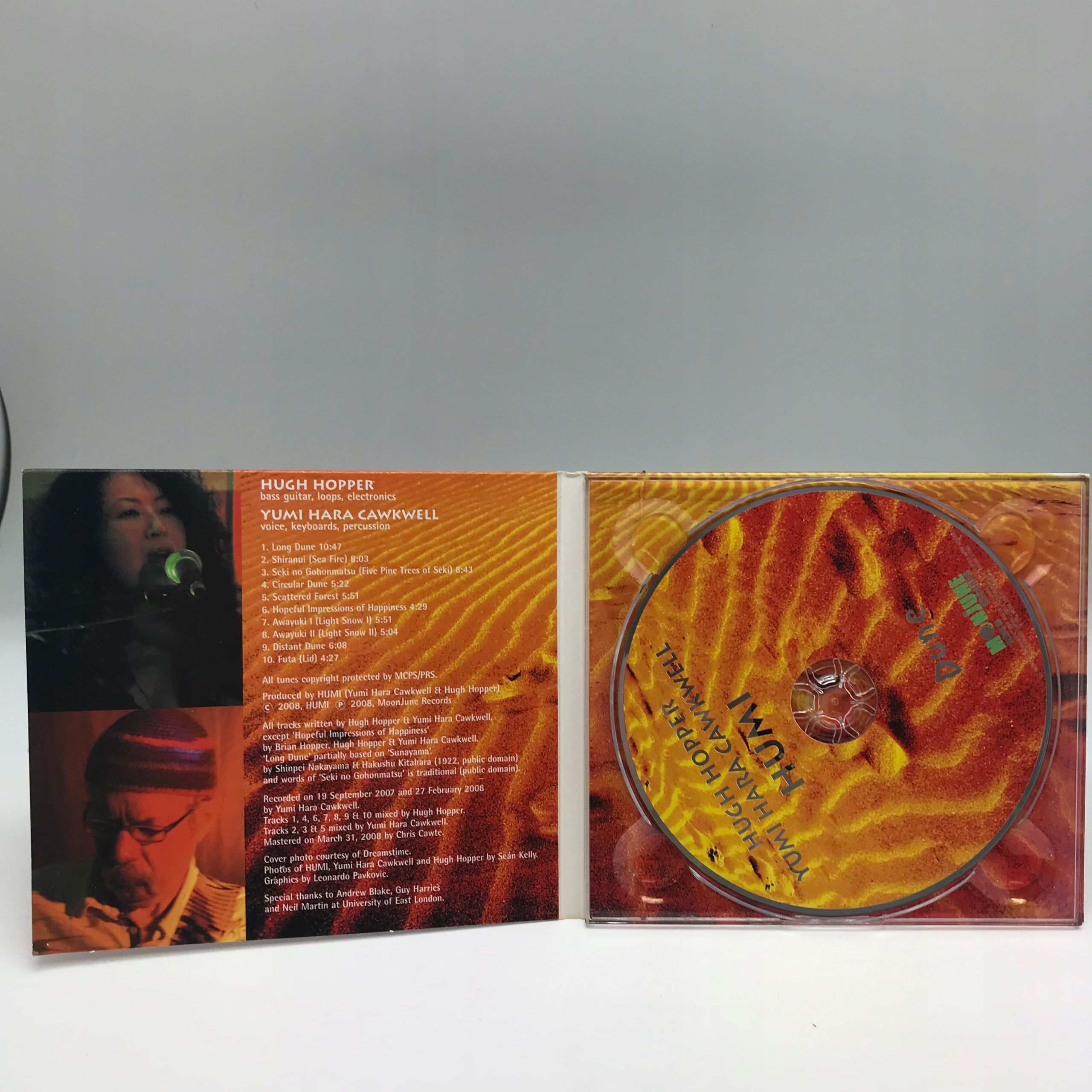 cd - hugh hopper & yumi hara cawkwell - dune