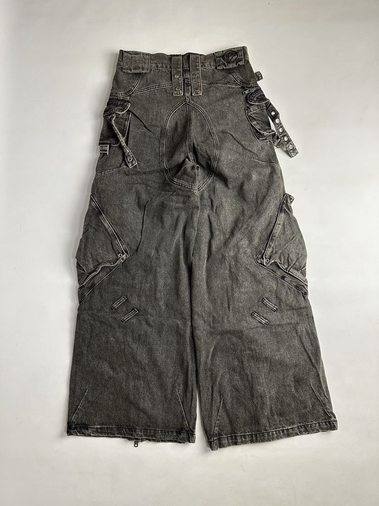 NFS NO FAITH STUDIOS джинси джинсы серые opium archive baggy faded M L