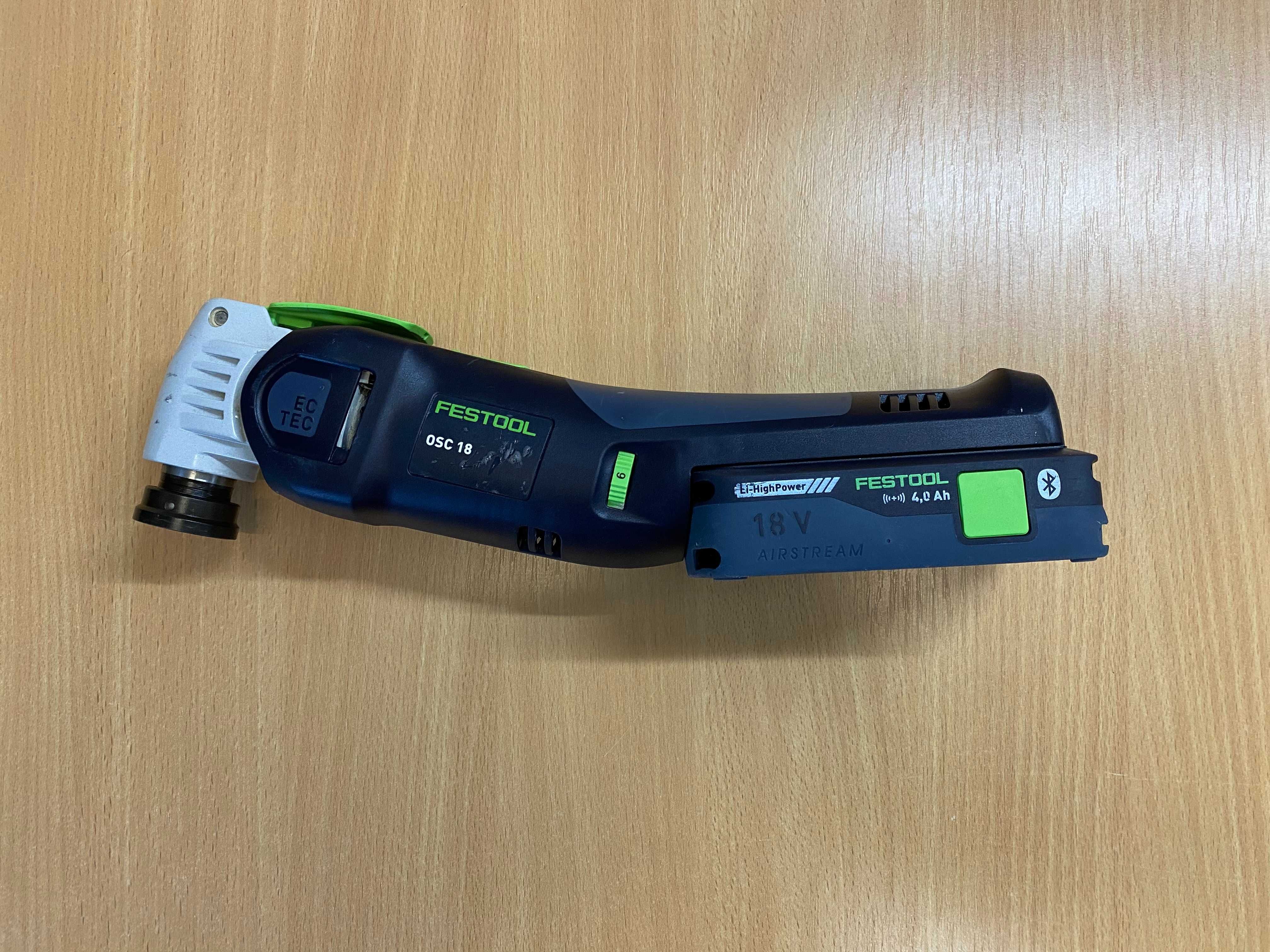 FESTOOL OSC 18 urządzenie wielofunkcyjne Festool + 18V 4.0Ah 10.2022r