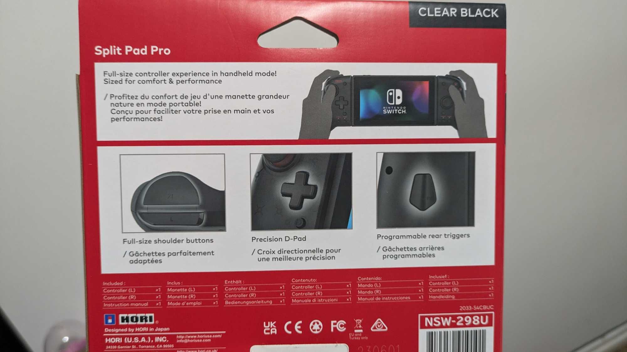Comando do Nintendo switch