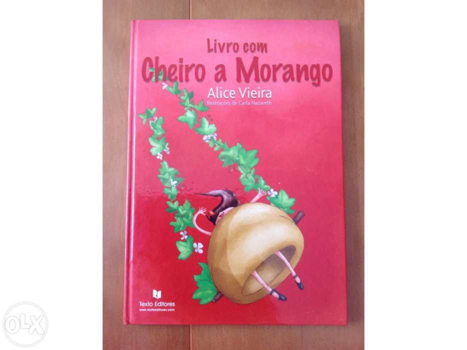Livro com Cheiro a Morango de Alice Vieira