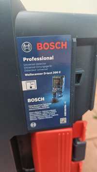 Bosch D-tec 200 c detektor kabli rur wycieków