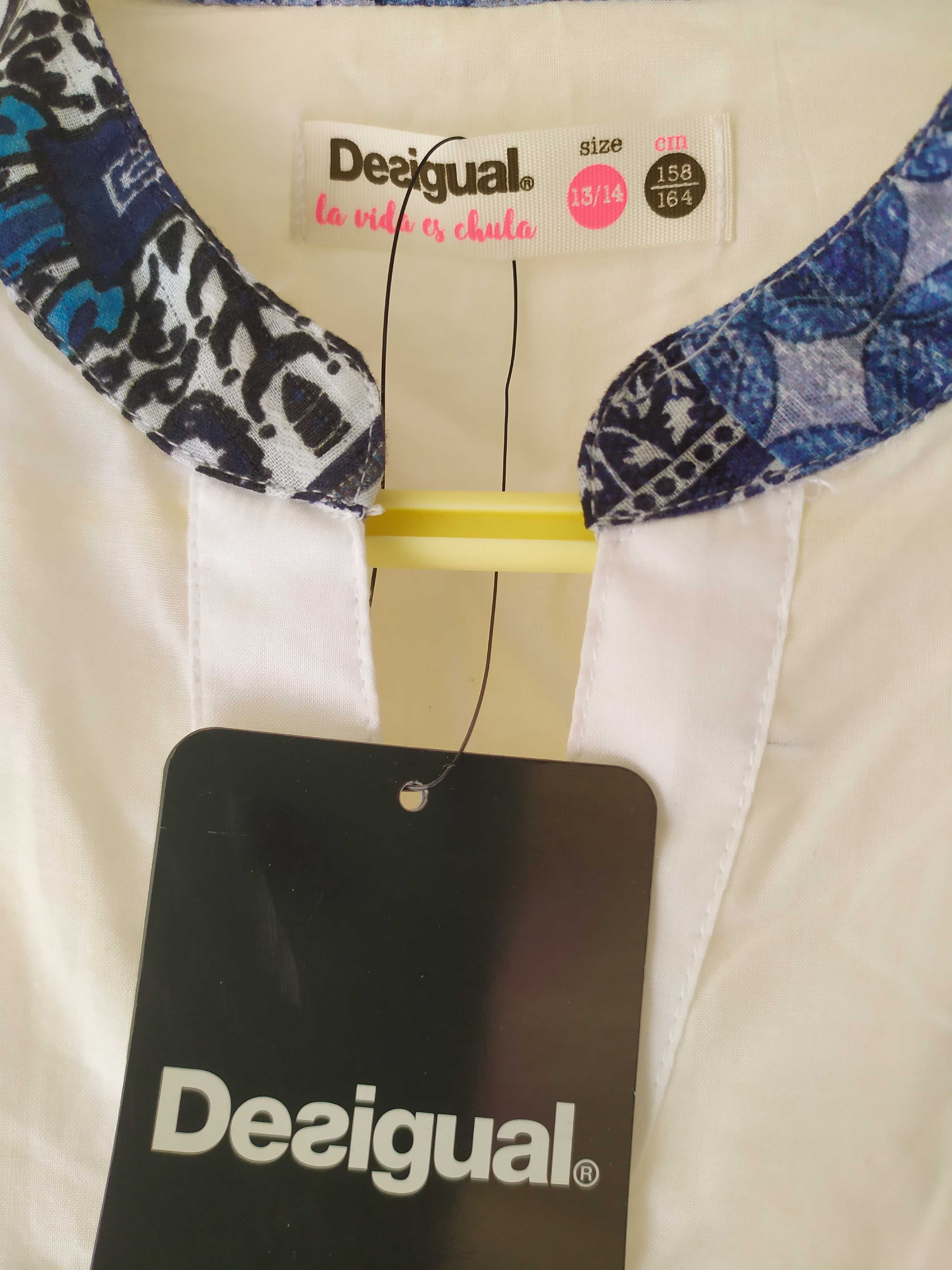 Camisa Desigual para menina 14 anos