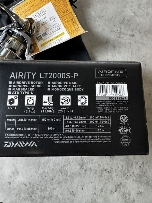 Kolowrotek Daiwa airity lt