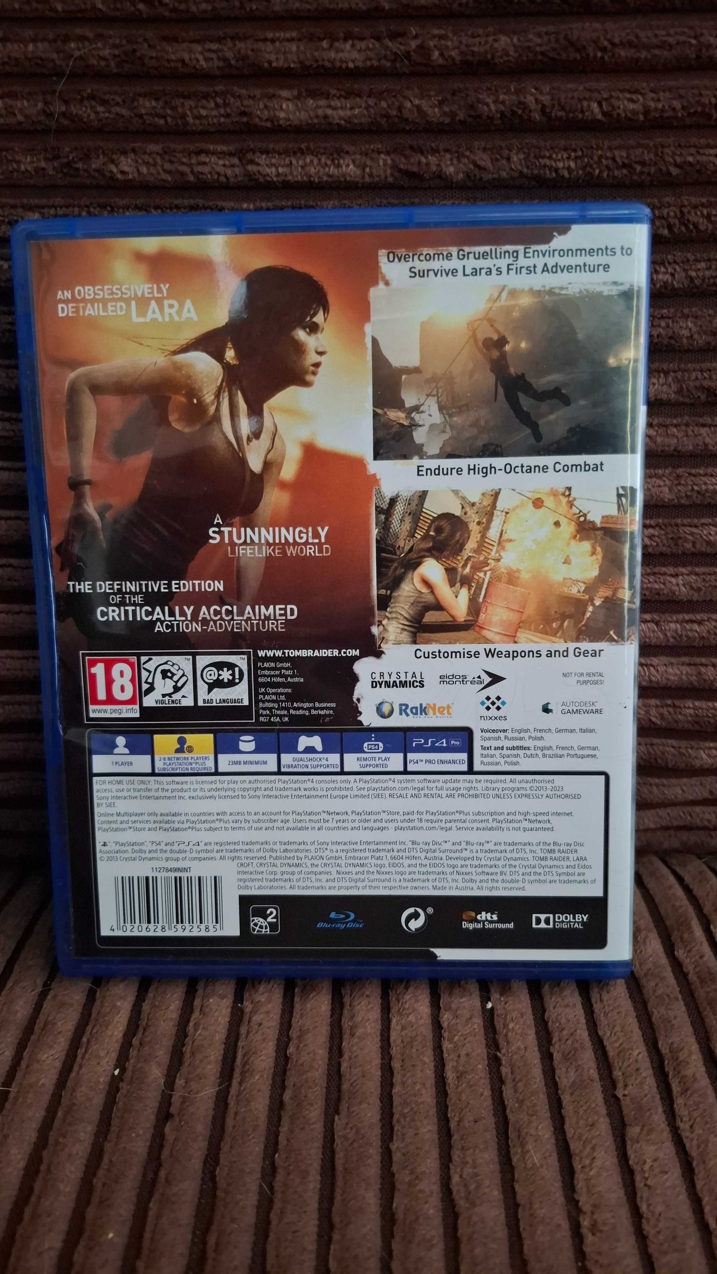 Tomb Raider Definitive Edition PS4 / PS5